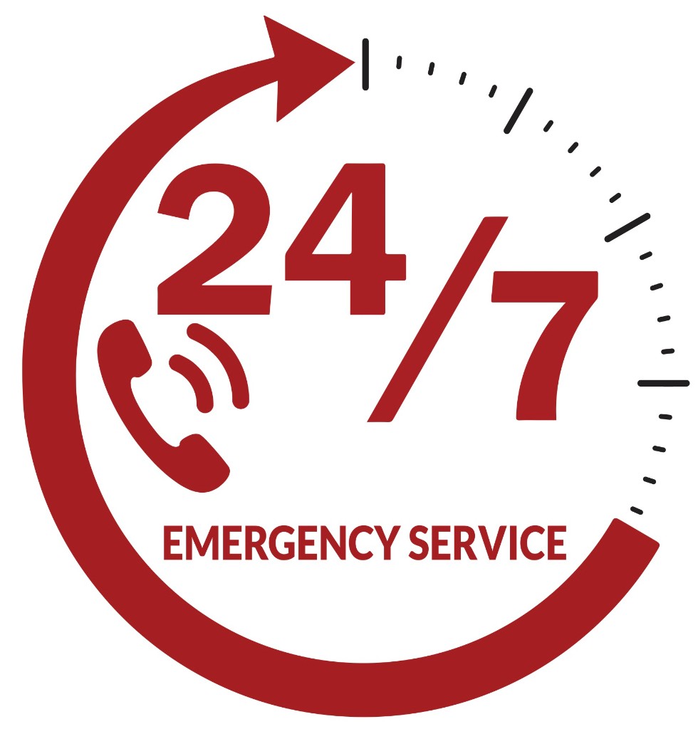 24/7 emergency service